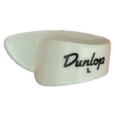 Dunlop Thumb Pick Large 9003R White, One Pick