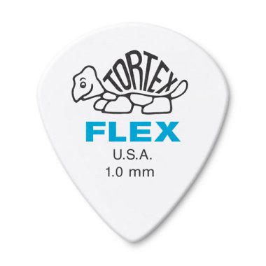 Dunlop Tortex Flex Jazz III 1.0 mm Blue, One Pick