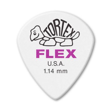 Dunlop Tortex Flex Jazz III 1.14 mm Purple, One Pick