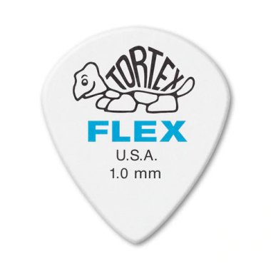 Dunlop Tortex Flex Jazz III XL 1.0 mm Blue, One Pick