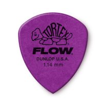 Dunlop Tortex Flow Pick 1.14mm Purple, One Pick