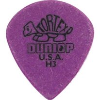 Dunlop Tortex Jazz 1.14mm H3 Purple, One Pick