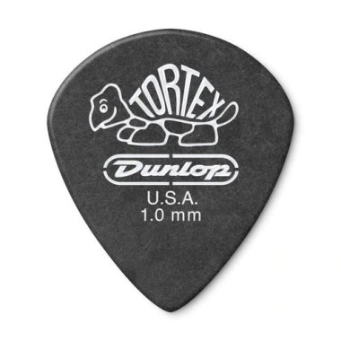 Dunlop Tortex Pitch Black Jazz III Pick 1.0 mm, One Pick