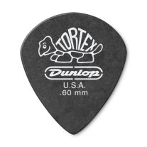 Dunlop Tortex Pitch Black Jazz III Pick .60 mm, One Pick