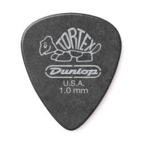 Dunlop Tortex Pitch Black Standard Pick 1.0 mm, One Pick