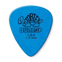 Dunlop Tortex Standard Pick 1.0 mm Blue, One Pick