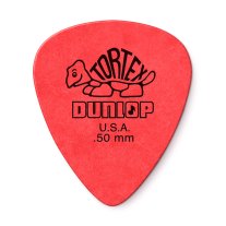 Dunlop Tortex Standard Pick .50 mm Red, One Pick