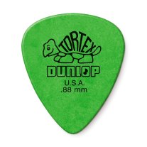 Dunlop Tortex Standard Pick .88 mm Green, One Pick