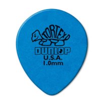 Dunlop Tortex Tear Drop 1.0mm Blue, One Pick