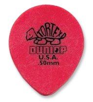 Dunlop Tortex Tear Drop .50mm Red, One Pick