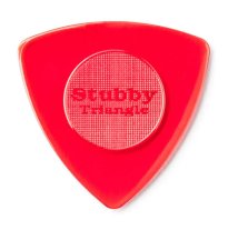 Dunlop Tri Stubby Pick 1.5 mm Red, One Pick