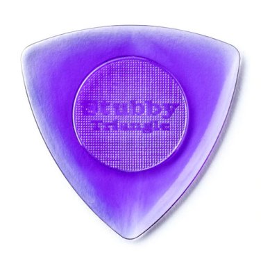 Dunlop Tri Stubby Pick 2.0 mm Light Purple, One Pick