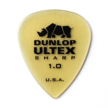 Dunlop Ultex Sharp 433R100 1.0mm, One Pick