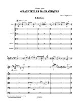 Dusan Bogdanovic | 6 Bagatelles balkaniques for guitar and orchestra