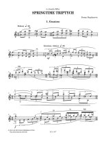 Dusan Bogdanovic | Springtime Triptych for solo guitar