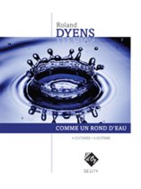 Dyens | Comme un rond d'eau for 4 guitars