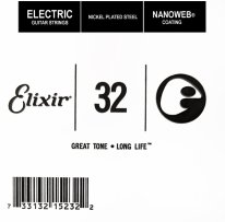 Elixir 15232 Nanoweb Electric .032 Single Guitar String