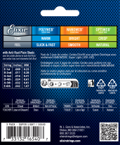 Elixir 16540 Nanoweb Coated Electric Guitar Strings 9-42 3-PACK
