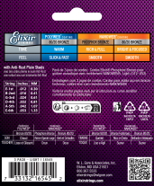 Elixir 16545 Nanoweb Coated Phosphor Bronze Acoustic Lt 12-53 3-PACK