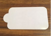 ErgoPlay Adhesive Suction Cup Protector Strip, 2.25" x 3.75"