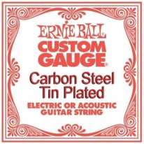 Ernie Ball 10105 Tin Plated Carbon Steel .0105, Single Guitar String