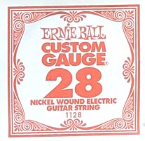 Ernie Ball 1128 Nickel Wound Electric Guitar .028 Single String