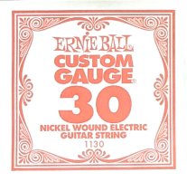Ernie Ball 1130 Nickel Wound Electric Guitar .030 Single String