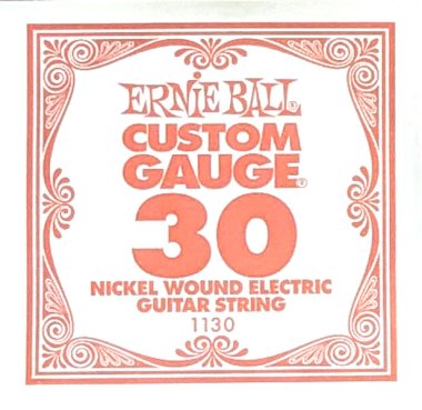 Ernie Ball 1130 Nickel Wound Electric Guitar .030 Single String