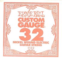 Ernie Ball 1132 Nickel Wound Electric Guitar .032 Single String
