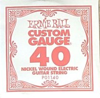 Ernie Ball 1140 Nickel Wound Electric Guitar .040 Single String