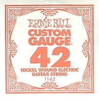 Ernie Ball 1142 Nickel Wound Electric Guitar .042 Single String