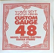 Ernie Ball 1148 Nickel Wound Electric Guitar .048 Single String