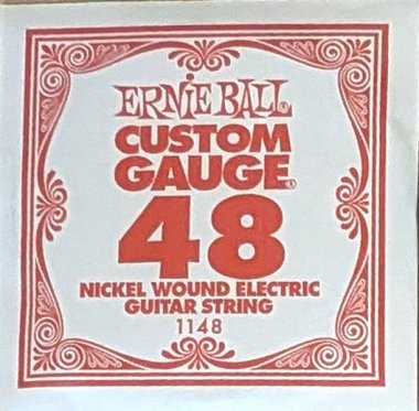 Ernie Ball 1148 Nickel Wound Electric Guitar .048 Single String
