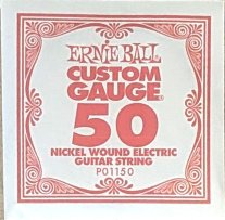 Ernie Ball 1150 Nickel Wound Electric Guitar .050 Single String