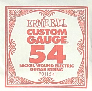Ernie Ball 1154 Nickel Wound Electric Guitar .054 Single String