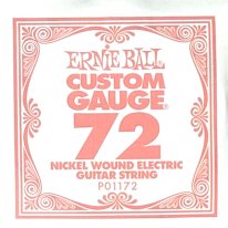 Ernie Ball 1172 Nickel Wound Electric Guitar .072 Single String