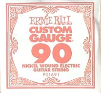 Ernie Ball 1691 Nickel Electric Guitar .090 Single XL 34.5" Taper