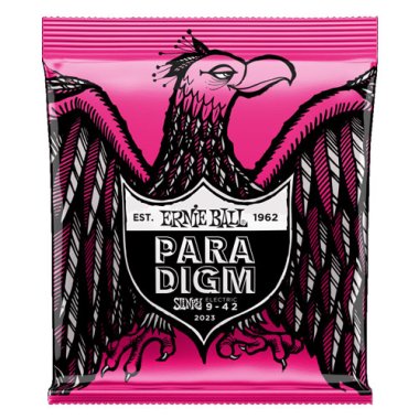 Ernie Ball 2023 Paradigm Super Slinky Electric Guitar Strings 9-42
