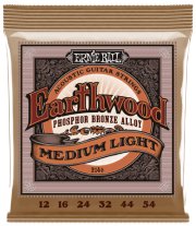 Ernie Ball 2146 Earthwood Phosphor Bronze Acoustic Strings 12-54