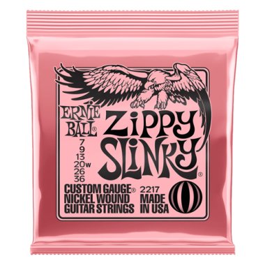 Ernie Ball 2217 Zippy Slinky Electric Guitar 7-36