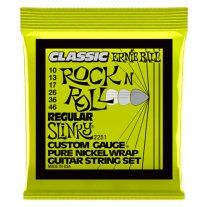 Ernie Ball 2251 Classic Regular Slinky Pure Nickel Electric 10-46