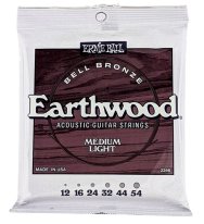 Ernie Ball 2346 Earthwood Bell Bronze Acoustic Med-Lt Strings 12-54