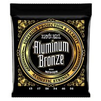 Ernie Ball 2564 Aluminum Bronze Acoustic Guitar Strings Med 13-56