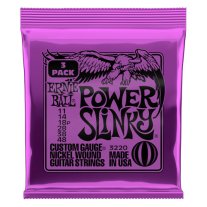 Ernie Ball 3-Pack Power Slinky 3220 Electric Guitar Strings 11-48
