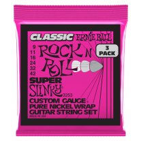 Ernie Ball 3253 Classic Super Slinky Pure Nickel Electric 9-42 3-Pack