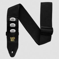 Ernie Ball Black Pickholder Strap