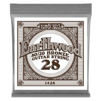Ernie Ball P01428 80/20 Bronze .028, Single Acoustic Guitar String