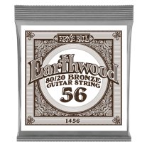 Ernie Ball P01456 80/20 Bronze .056, Single Acoustic Guitar String