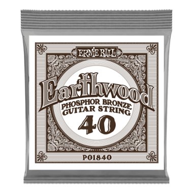 Ernie Ball P01840 Phosphor Bronze .040, Single Acoustic Guitar String