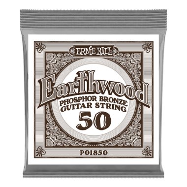 Ernie Ball P01850 Phosphor Bronze .050, Single Acoustic Guitar String